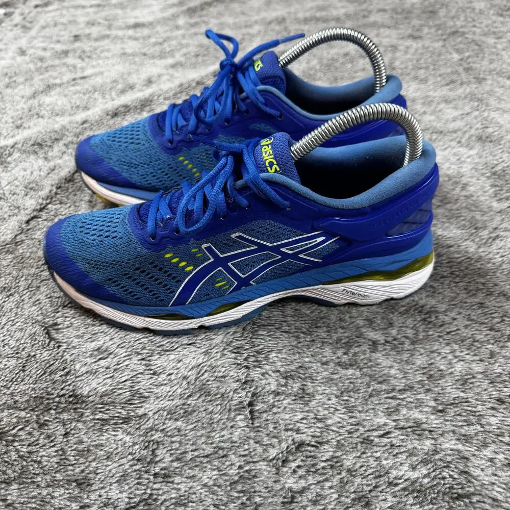 Asics Womens Gel Kayano 24 Blue Running Shoes Women's 7.5